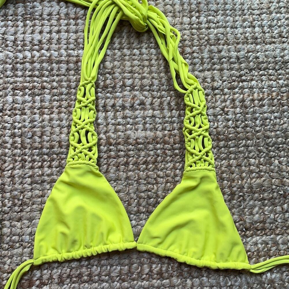 MIKOH neon bikini top - Picture 3 of 6